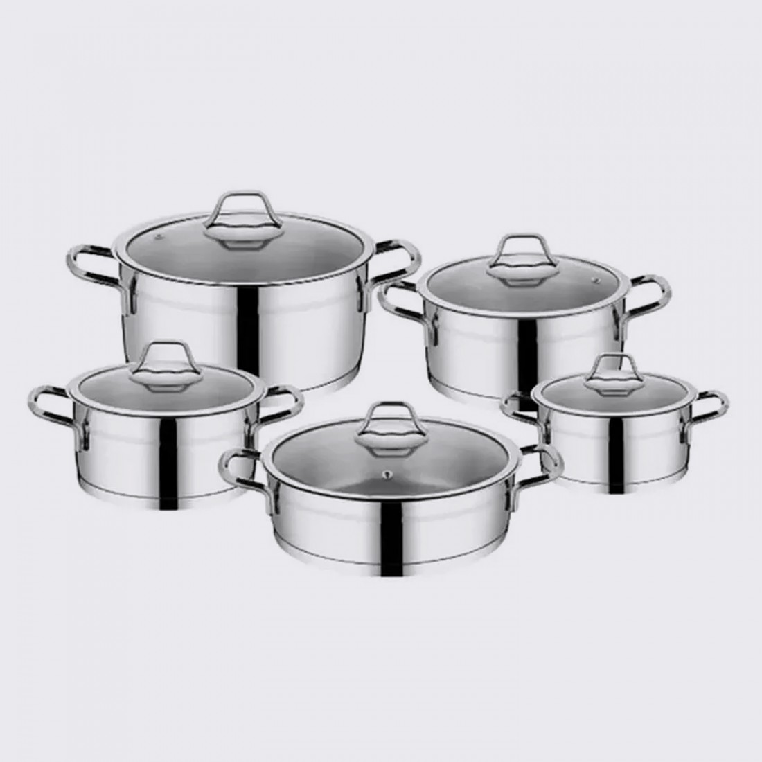 10 PCS SIRMA TENCERE SETİ